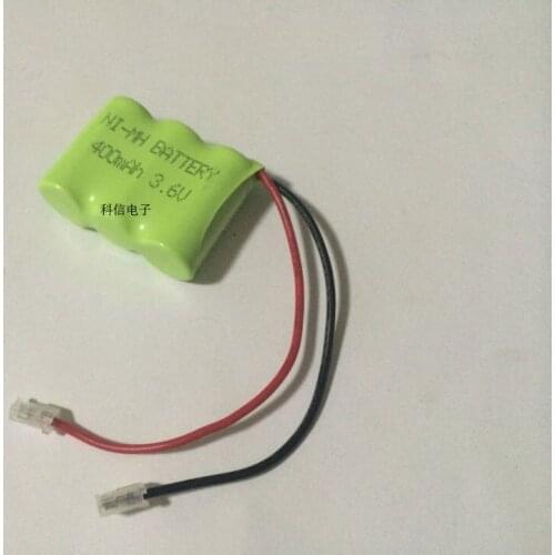 MasterFire Original Ni-MH 1/3AAA 3.6V 400mAh Battery Rechargeable NiMH 1/3 AAA Batteries Pack With Plugs For Cordless Phone