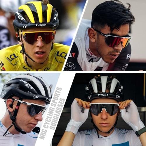 Sports Photochromic Cycling Glasses Road Polarized Cycling Sunglasses Men Women Outdoor Bicycle Sunglasses Wholesale