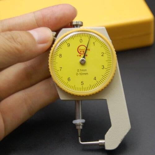 Thickness Gauge Curved Tip 0-10mm/0.1mm For Hollow Pipe Or Circular Tube Caliper Gauge Measuring Tools