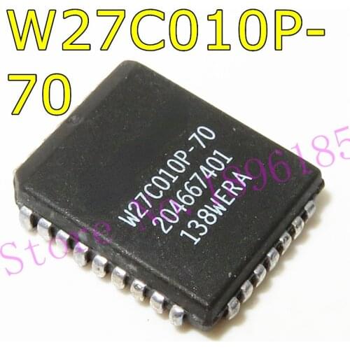 W27C010P-70 PLCC-32 128K X 8 ELECTRICALLY ERASABLE EPROM