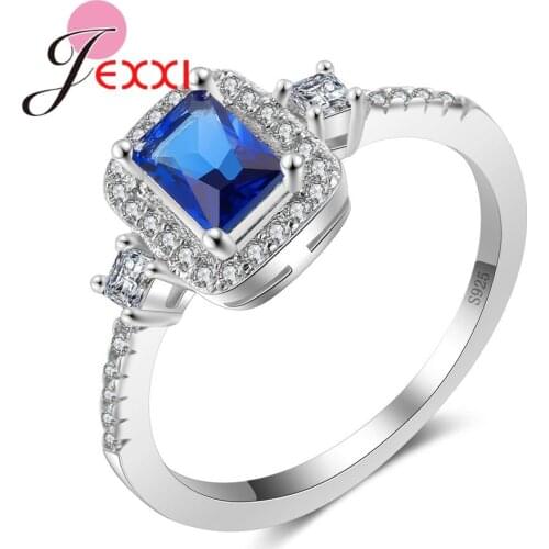 Female Fashion Wedding Rings Party Accessories 925 Sterling Silver Anillo Bijoux Best Gifts Wholesale Price Hot Sale