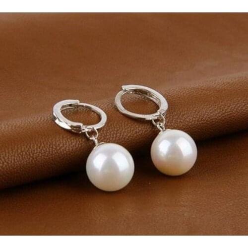 Lady Wholesale Earrings Europe And The United States 2020 Punk New Fashion Earrings Flower Flower Circle Pearl Earrings