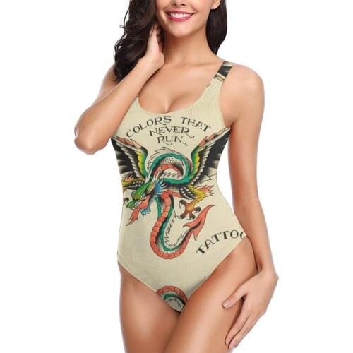 Women 2021 sexy Bikinis Ed Hardies (8) Women Swimsuit One Piece swimsuit Vintage SwimSuit For Women