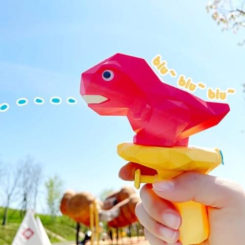 3D Dinosaur Watergun Summer 150ml Swimming Pool Squirt Guns Water Soaker Blaster Toys Gift for Boys Girls Beach Outdoor Games