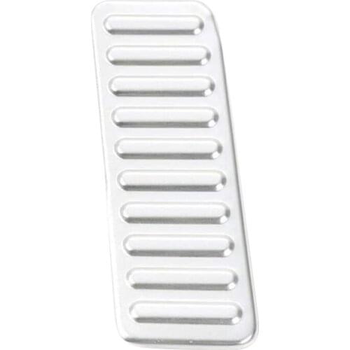 Aluminium Car Interior Left Foot Rest Pedal Decoration Frame Stickers for Ford Mustang 2015