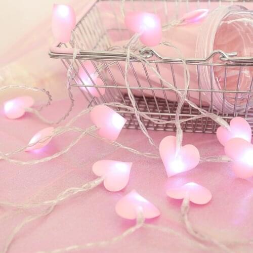 Love Cotton Light String New Year Christmas Decoration for Home Outdoor Garland Lights Wedding Decoration Lights Decoration