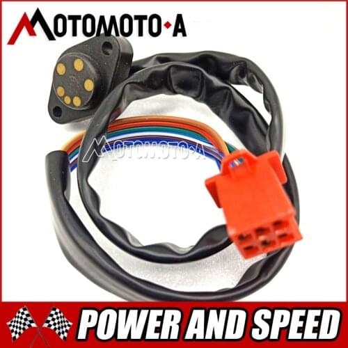 Motorcycle CG125 gear lever indicator position shift sensor stall cable line for Honda 125cc CG 125 gear sensor part (4 degree)