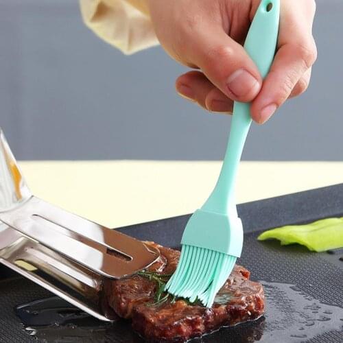 Pastry Brushes-BBQ Cake Oil Brush For Barbecue Grill -Heat Resistant Silicone Basting Brushes For Cooking Kitchen Brush