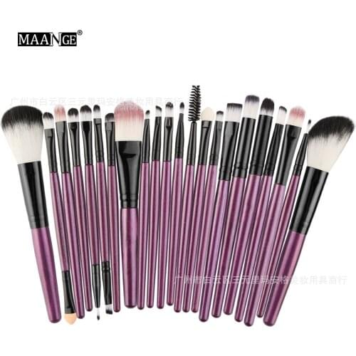 Maange 22 Eye Makeup Brush Set Beauty Tools make up brush set professional brush holder eyebrow makeup brushes set
