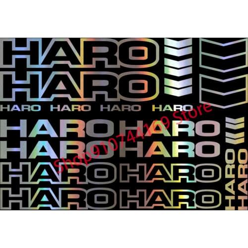 For HARO Die-cut Decal Sticker sheet (cycling, mtb, bmx, bike, frame)