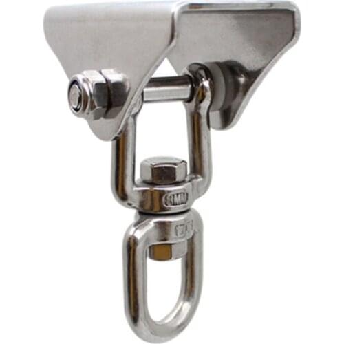 Stainless Steel Ring Fork Suspension Plate Yoga Sandbag Fixed Plate Swing Chair Accessories