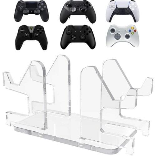 Transparent Gamepad Display Stand Game Handle Controller Bracket Transparent Acrylic Game Console Handle Bracket Game Accessory