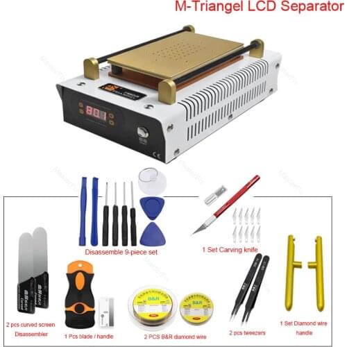 LCD Screen Separator Built-in Vacuum Pump Screen Split Stainless Steel Hot Plate for Mobile Phone LCD Touch Screen Repairing