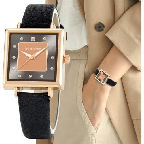 RONATA Ladies Watch With Leather Strap China