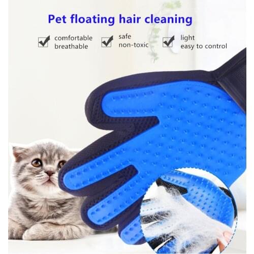Pet Bath Gloves Rolling Cat Gloves Rubber Massage Pet Bath Brush Pet Supplies Cats and Dogs Rolling Gloves Pet Hair Cleaning
