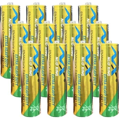 12pcs LR6 R6P R6 1.5V AA Super Heavy Duty Battery for toy remote control electronic products Single Use Dry Primary Batteries