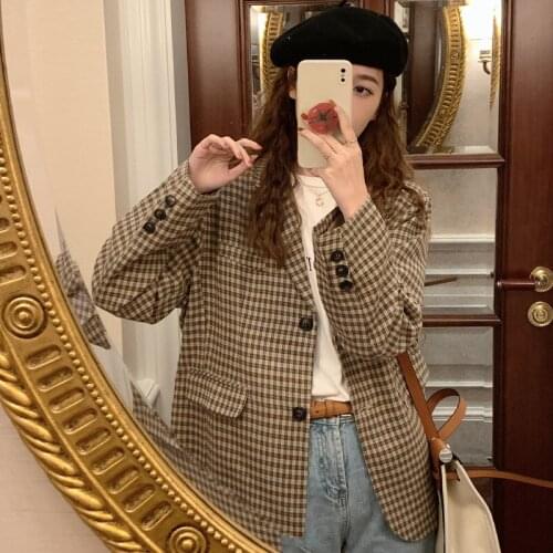 TBBMMHAN Women's Wool Blazers