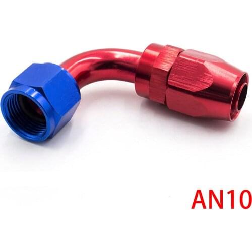 High Performance Fitting AN10 Aluminum Fittings 90 Degree Oil/Fuel/Swivel hose fittings Hose End Fitting TT100354