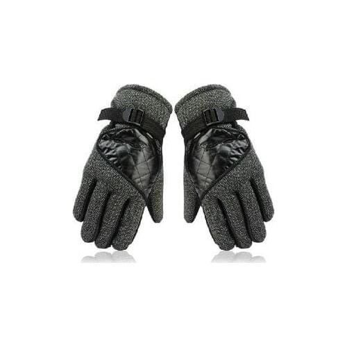 2017 Sports Winter Windproof Thick warm Snowmobile Men Winter gloves Motorcycle Bicycle Driving Gloves LG038