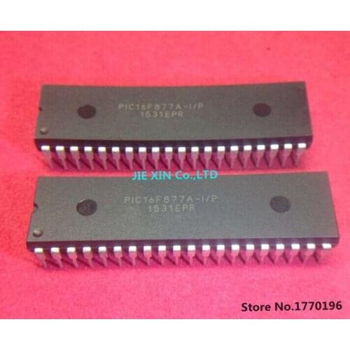 5PCS PIC16F877A-I/P PIC16F877A PIC16F877 16F877A-I/P DIP40 Best quality