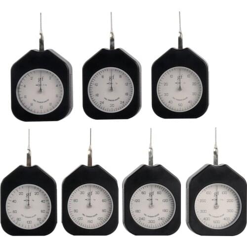 Single Pointer Dial Tension Gauge Meter Tester Tabular Dynamometer Lateral Analog Tensiometer