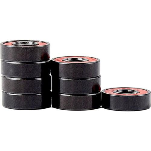 8 Pieces Skateboard Bearing ABEC-9 Skates Longboard Roller Ring Wheel Ball High Speed Skating Ti Wheel Roller Slide Wheel