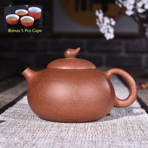 270ml Yixing Zisha Teapot Genuine Handmade Ore Purple Clay Wendan Tea Ketttle Kung Fu Teapot Tea Set Wholesale Free Shipping