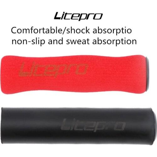 LITEPRO Mountain Bike Folding Bicycle Grip Cover Universal Double Pass Comfortable Shock Absorption And Sweat Absorption