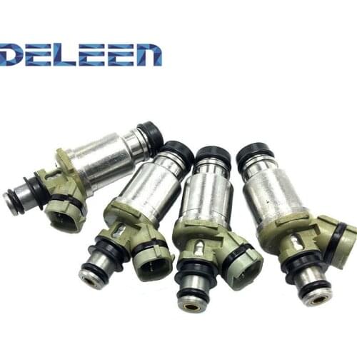 Deleen 4x High impedance Fuel Injector 23250-16120 / FJ512 For Toyota Car Accessories