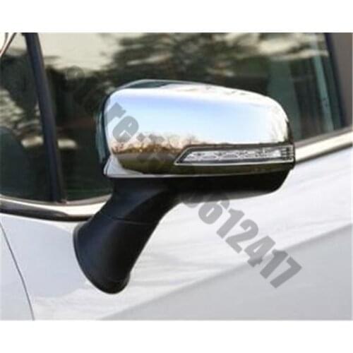 For JAC Refine S3 2014-2016 ABS Chrome Rearview mirror cover Trim/Rearview mirror Decoration Car styling