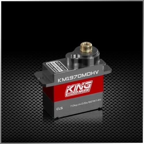 KINGMAX 25T gear KM1970MDHV 9g 7kg.cm digital metal gear mini servo HV5-8.4V or 5-6V for RC cars boats Helicopter