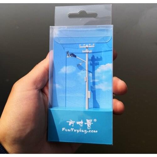 N Scale Model utility pole with light,1:160 model street lights for scale model making,miniature dioramas,model railroad,railway