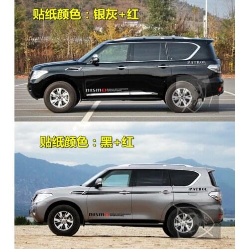 Car Sticker Door Body Exterior Decoration For Nissan Patrol Y61 Y62