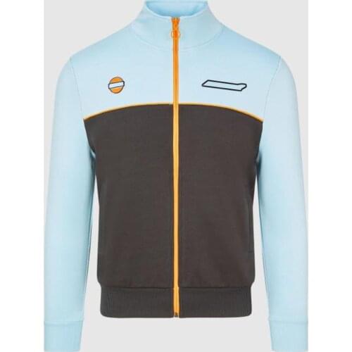F1 Formula One racing jacket team uniform official same style 2021 racing suit mens zipper jacket customized same style