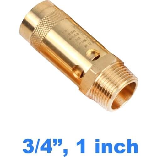 A28X-16T 8bar/13/16bar screw machine air compressor safety valve 3/4 1 inch spring type relief valve spring type safety valve