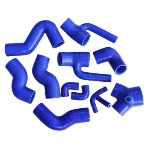 Silicone Induction Intake BLUE Hose for Audi S4 RS4 Biturbo A6 B5 2.7L Bi-Turbo