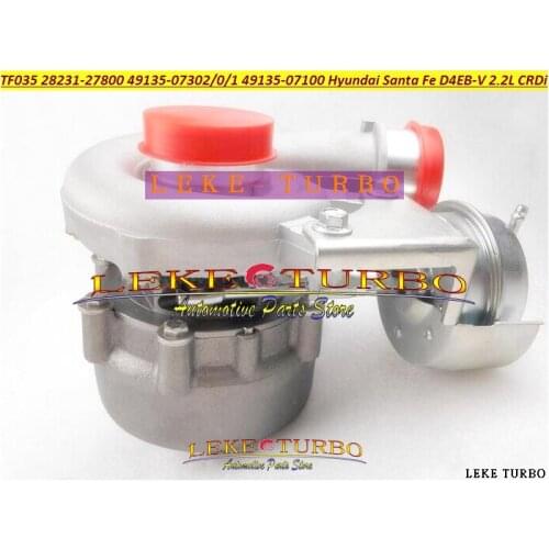 TF035HM Turbo 28231-27750 49135-07400 28231-27760 49135-07410 28231-27850 For Hyundai Santa Fe Grandeur CRDi 2.2L D4EB 155HP