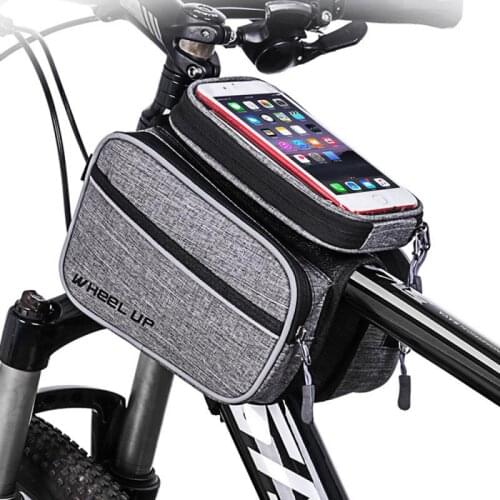 Bicycle Bags Front Beam Bag Cycling Mobilephone Upper Tube Package Riding Safer Pack Luggage Equipment Bicycle Bike Accessories