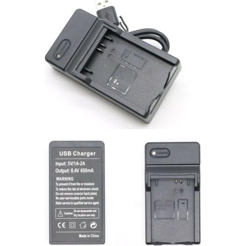 USB Battery Charger For Canon LP-E5 EOS 1000D 450D Kiss F , X2 500D 600mA Camera