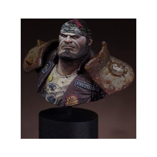 1/12 Scale Resin Bust Fantasy Soldier Figure Model Kit Free Shipping