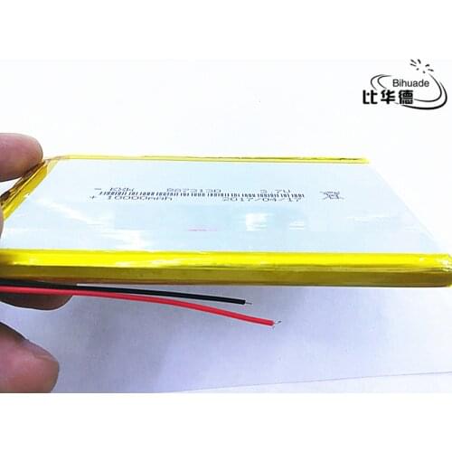 1pcs/lot Liter energy battery rechargeable lipo battery cell 3.7 V 8873130 10000 mah tablet lithium polymer battery