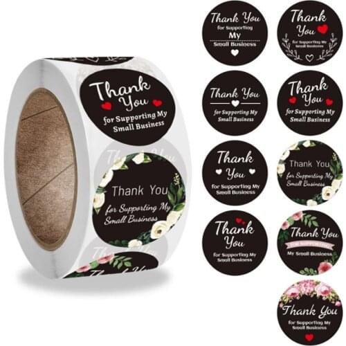 9 Different Designs Thank You For Supporting My Small Business Stickers Seal Labels Stickers For Jewelry Box Envelope Supplies