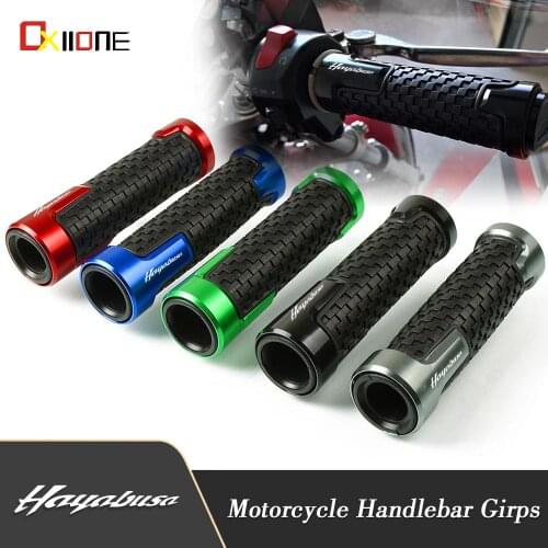 For SUZUKI GSX1300R HAYABUSA Motorcycle 7/8" Aluminum Handlebar Grips Handle Grip Handle Bar GSX-R GSX 1300R GSX1300 Accessories