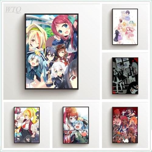 Zombieland Saga Konno Junko Anime Posters Wall Poster Canvas Painting Posters and Prints Wall Decor Wall Art Picture Home Decor