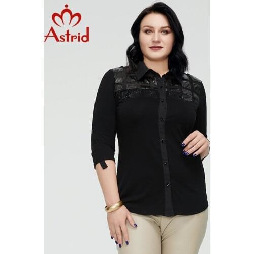 Astrid Black Blouses