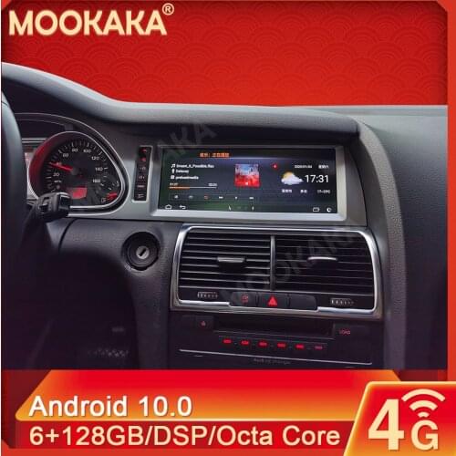 8+128GB Android 9 For Audi Q7 2006-2007 Car GPS Navigation Streaming Media Multimedia Player Head Unit Auto Radio