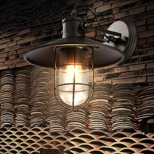 Loft luminaire lamp led aisle corridor bedroom lampara pared home deco