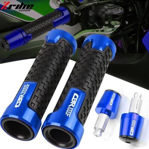 Motorcycle 22MM Handlebar Hand Grips Handle Bar End Cap Cover For Honda CBR1000F CBR 1000F CBR1000 F 1993-2008 1994 1995 1996