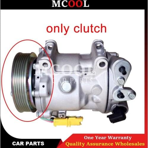 A/C Compressor Clutch 7C16 AC Compressor Clutch For Peugeot 407 Citroen C5 6453WY 9656572680 6453RG 9648238480 6453RA 9660555380