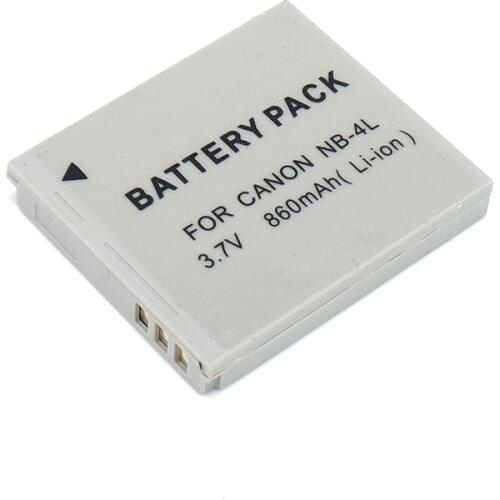 NB-4L NB4L NB 4L Battery for Canon IXUS 30 40 50 55 60 65 80 100 I20 110 115 120 130 IS 117 220 225 230 255 H